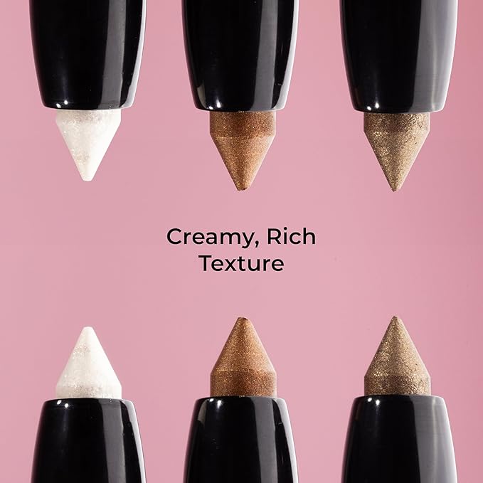 MCoBeauty Eyeshadow Stick, Shimmer, Bronze, Highly Pigmented, Built-in Sharpener, Vegan, Cruelty Free Cosmetics-Velvo Beauty