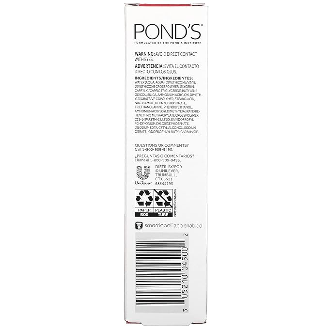 Pond's Rejuveness, Lifting & Brightening Eye Cream, Fragrance Free, 1 fl oz (29.5 ml)-Velvo Beauty