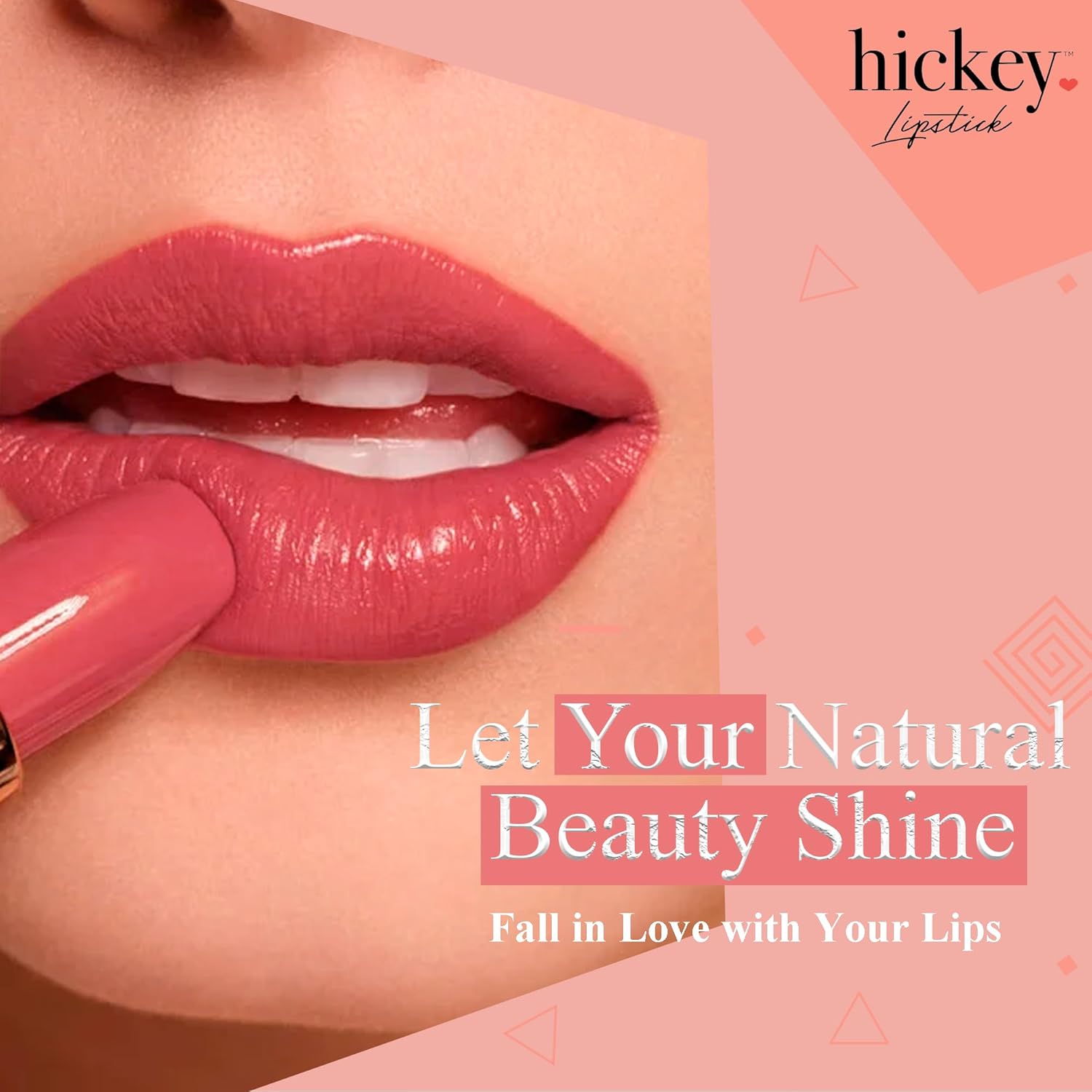 Hickey Lipstick Birthday Suit Best Nude Lipstick Refill - Long Lasting Lipstick for Women, Hydrating & Moisturizing Shade, Lip Color for Women (Birthday Suit Nude)-Velvo Beauty