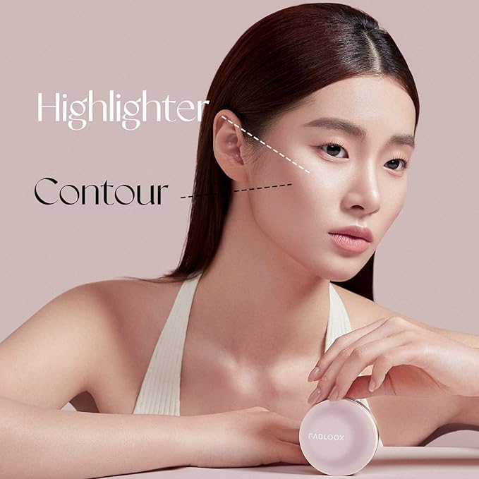Moon Glow Contour & Glow Palette, Lightweight Cream Contour and Highlighting Makeup Kit, Blendable & Buildable Color, Travel Friendly, Vegan, Cruelty Free, Step-by-Step Instructions Included-Velvo Beauty