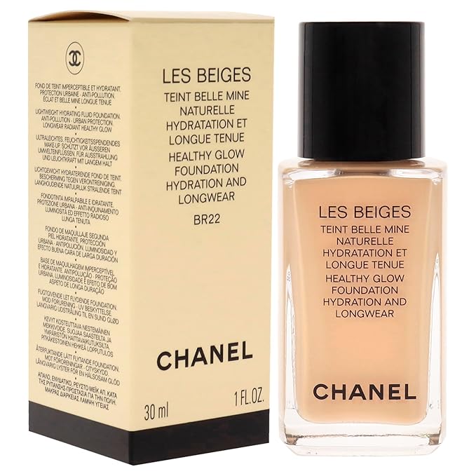Les Beiges Healthy Glow Foundation - BR22 by Chanel for Women - 1 oz Foundation-Velvo Beauty