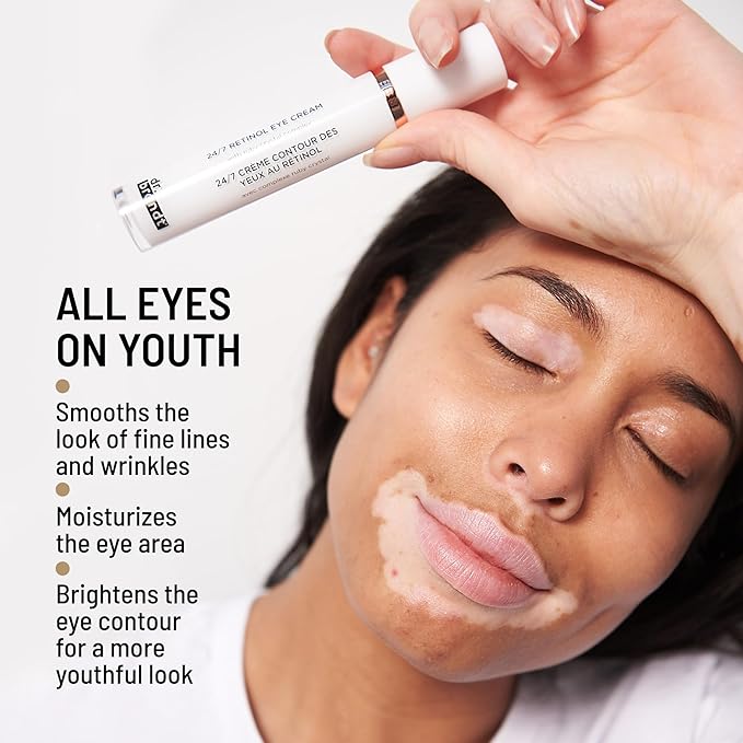 Dr. Brandt 24/7 Retinol Eye Cream - Brightens The Eye Contour, Smooths Fine Lines and Wrinkles - 0.5 oz / 15 g-Velvo Beauty