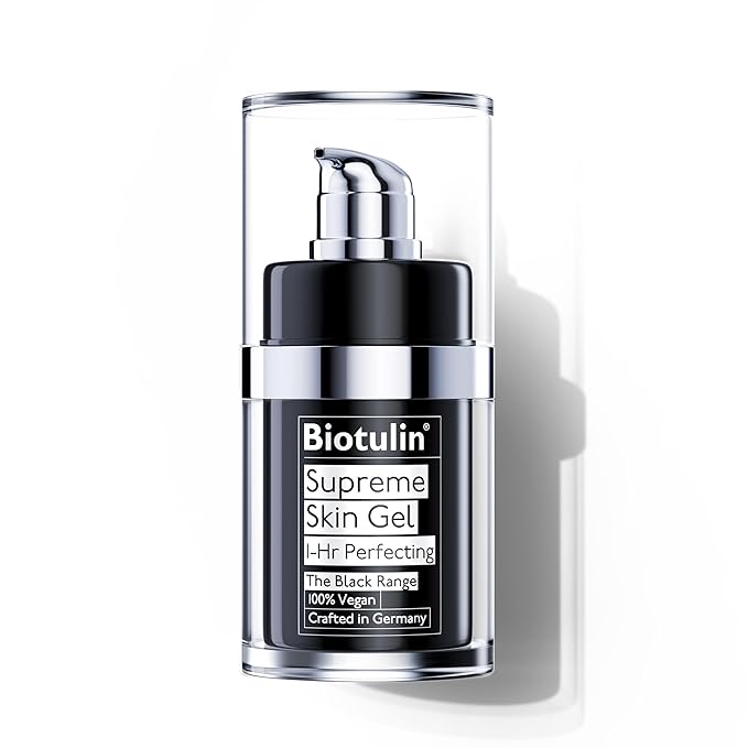 BIOTULIN - Supreme Skin Gel | Reduces Wrinkles Within 1 Hour | Hyaluronic Acid Serum | Spilanthol Serum for Face I Anti Aging Treatment - 0.5 oz-Velvo Beauty
