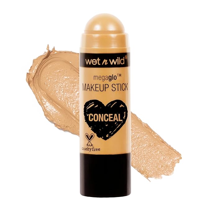 wet n wild MegaGlo Makeup Stick Conceal and Contour Neutral You're A Natural,1.1 Ounce (Pack of 1),809-Velvo Beauty