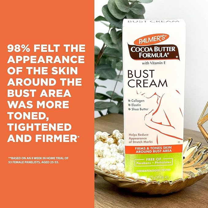 Palmer's Cocoa Butter Formula Bust Cream 4.40 oz (Pack of 6)-Velvo Beauty