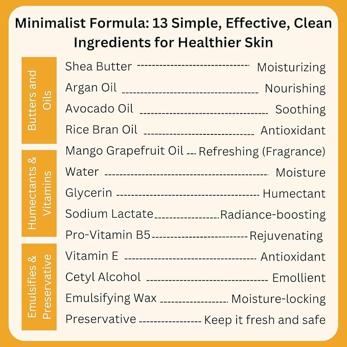 RaGaNaturals Natural Mango Shea Butter Lotion - Tropical Lotion with Vitamin E, B5, Argan & Avocado Oil - Refreshing, Hydrating & Nourishing Moisturizer - Vegan, Cruelty-Free & Paraben Free - 8 Oz-Velvo Beauty