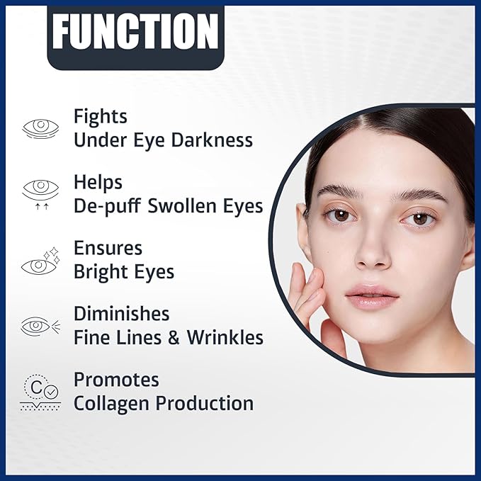 Under Eye Cream for Dark Circles and Fine Lines, Repair Eye Cream for Lifting Firming and Anti-Wrinkle, Anti Age Eye Care Product-Velvo Beauty