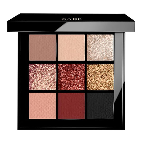 Velveteen Eyeshadow Palette, 51 - Eyeshadow Collection with Light to Deep Shades - for Matte, Metallic, Silky and Shimmery Finishes - 0.286 oz-Velvo Beauty