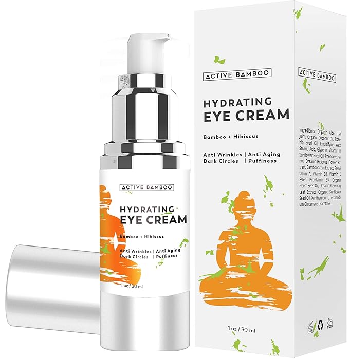 Anti Aging Eye Cream Dark Circles Wrinkles Eye Bags Fine Lines Puffiness. Best Anti Aging Eye Cream Moisturizer for Wrinkles, Crows feet, Puffy Eyes-Velvo Beauty