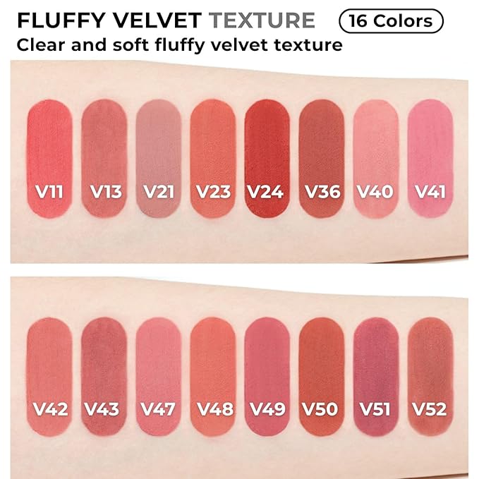 BBIA Last Velvet Tint NEW - Soft Creamy Matte Finish Lip Stain, Blur Effect & Velvety Texture, Long-Lasting, High Pigment, Non-Drying, Vegan, Korean Lip Makeup (V12 SWEET BOSS, Pack of 1)-Velvo Beauty