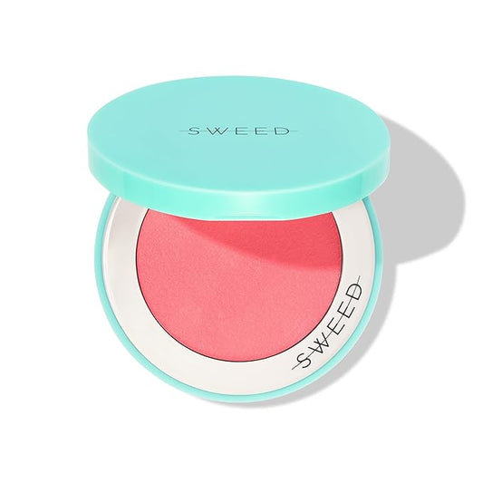 SWEED - Air Blush Cream | High Pigmented, Velvet Finish | Vegan, Cruelty-Free, Clean Beauty (Lucky, 1.4 oz | 40 g)-Velvo Beauty