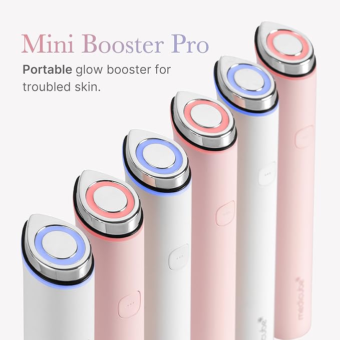 medicube Mini Booster Pro White | Affordable At-Home Facial Skin Care Tool for Beginners - Portable Glow Booster for Glass Skin, Boosting Skin Care Absorption, Skin care for teens, Korean Skin Care-Velvo Beauty