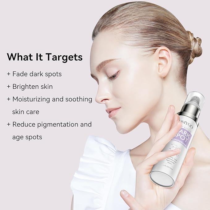 Dark Spot Remover for Face, Dark Spot Corrector for Age Spot Sun Spot Brown Spot Melasma Uneven Skin Tone, with Vitamin C and Hyaluronic Acid for Women and Men, 1.7 FL OZ-Velvo Beauty