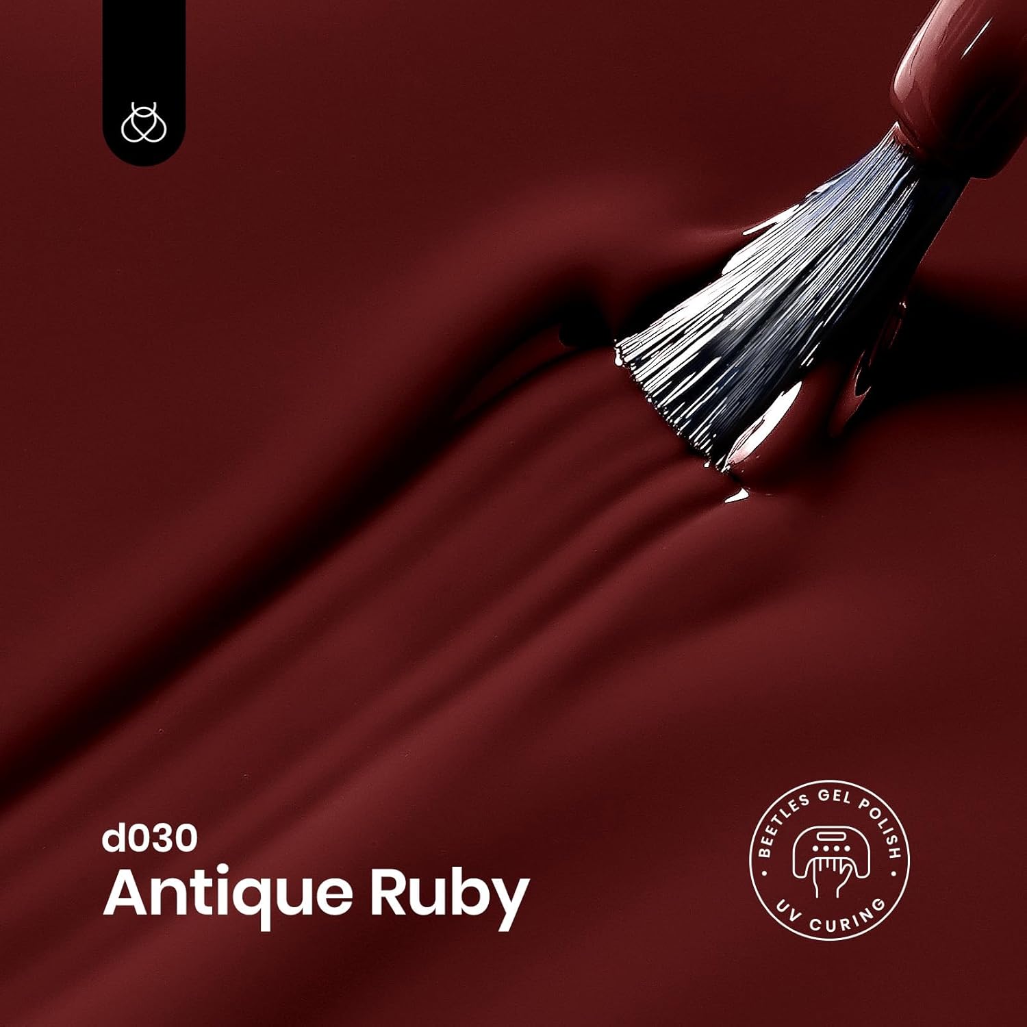 Beetles Red Gel Polish, Burgundy Red Fall Color Gel Nail Polish Soak Off UV Lamp Wine Red Nail Polish, Home Salon DIY Design Art Manicure Gift for Women, 1Pcs 15ml-Velvo Beauty