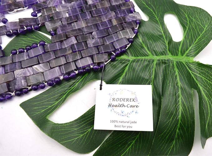 Jade Face Mask, Jade Mask for Relieving Face & Eye Puffiness Migraine, Anti Wrinkle Mask Therapy, Yoga Meditation Tools (Amethyst)-Velvo Beauty