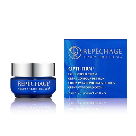 Repechage Opti Firm Contour Cream - Advanced Anti Aging Under Eye Cream Helps Reduce Appearance of Crow’s Feet Dark Circles, Puffiness, Wrinkles, and Fine Lines, 15 ml.-Velvo Beauty