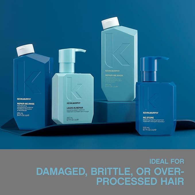 KEVIN.MURPHY REPAIR-ME.WASH - Moisturising Hair Repair Shampoo - Hydrating Frizz Control Shampoo - Sulphate & Paraben Free Hair Care - 250 ml / 8.4 fl oz-Velvo Beauty