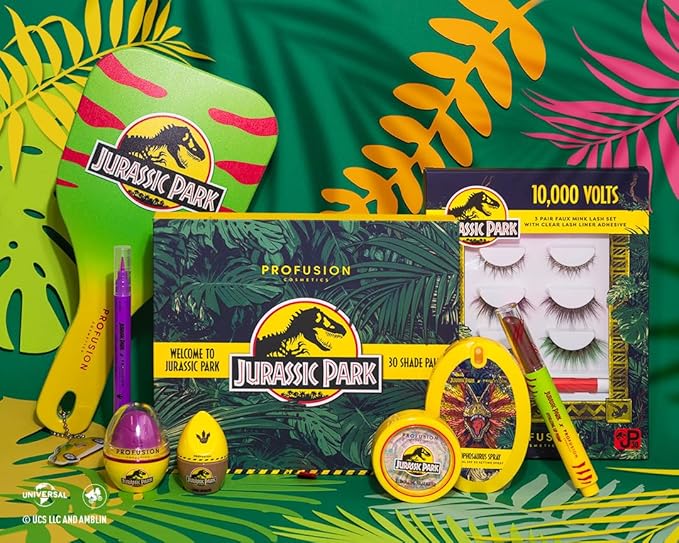 Jurassic Park X Profusion Cosmetics 30 Shade Palette-Velvo Beauty