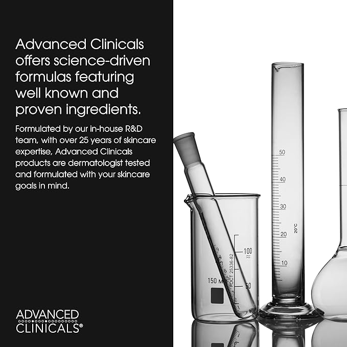 Advanced Clinicals Collagen Serum For Face | Visible Anti Aging Collagen Peptide Serum + Hyaluronic Acid Moisturizer Improves Look Of Wrinkles, Dry Skin, & Fine Lines, No added Fragrance, 2-Pack-Velvo Beauty