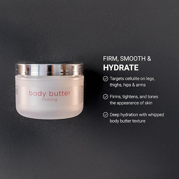 LifeCell Firming Body Butter – Anti-Cellulite Cream with Caffeine, Ginseng & Argan Oil – Ultra-Hydrating Anti-Aging Moisturizer for Legs, Thighs, Hips & Arms – Skin Tightening Lotion for Women-Velvo Beauty
