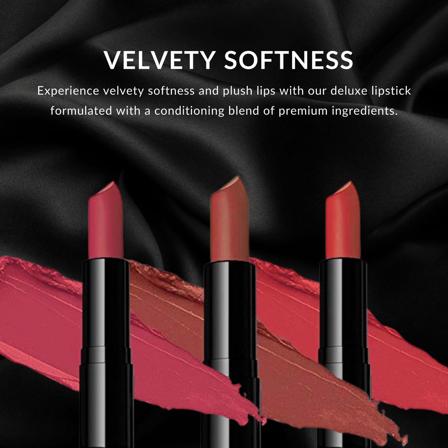 Color Me Beautiful Color Renew Lipstick, Vibrant Lip Color Makeup, Hydrating Creamy Formula-Velvo Beauty