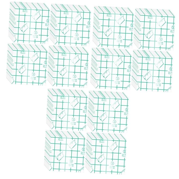 500 Pieces Makeup Hand Palette,Disposable Adhesive Makeup Mixing Tray,Waterproof Makeup Tape,For Mix Foundation And Keep Hands Clean When Applying Makeup-Velvo Beauty