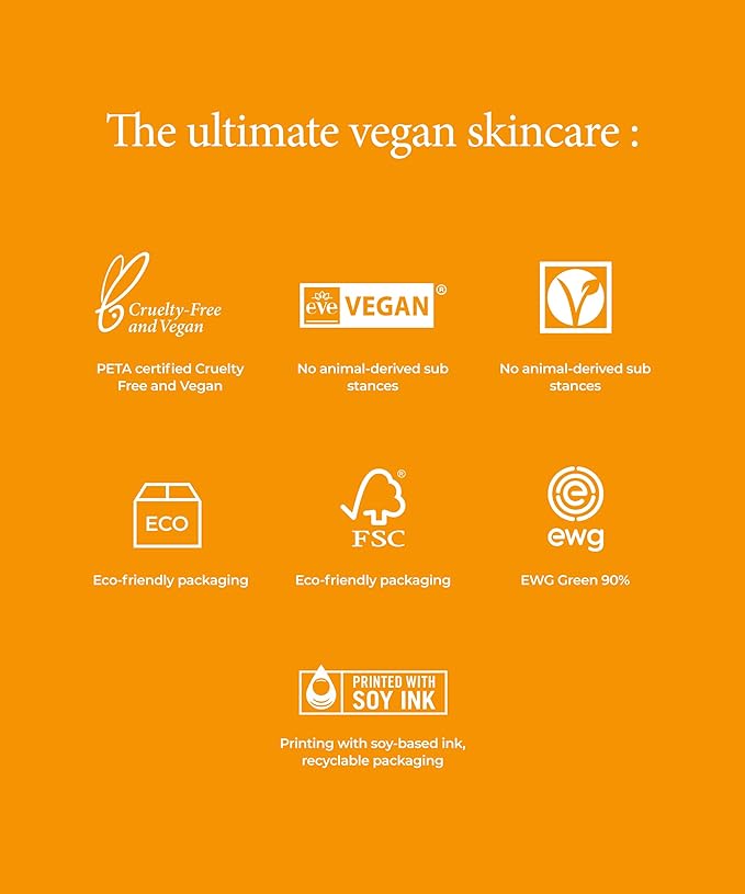 SERUMKIND Vitamin C Serum for Korean Face Skincare – Brightening for Dark Spots, Pore Refining, Discoloration Correcting – With Niacinamide – Reduces Fine Lines and Wrinkles-Velvo Beauty
