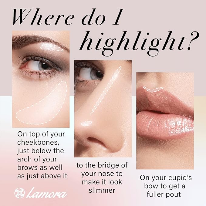 Highlighter Palette Highlighter Makeup Iluminador - Glow Bronzer Powder Makeup Highlighter Kit With Mirror - 4 Highly Pigmented Face Highlighter Shimmer Colors - Vegan, Cruelty Free & Hypoallergenic-Velvo Beauty