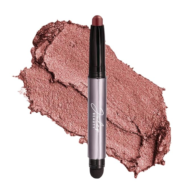 Julep Eyeshadow 101 Cream-to-Powder Waterproof Shadow Stick – Red Wine Shimmer – Long-Lasting, Crease-Proof, Warm Red Shimmer Cream Eyeshadow with Built-in Smudger-Velvo Beauty