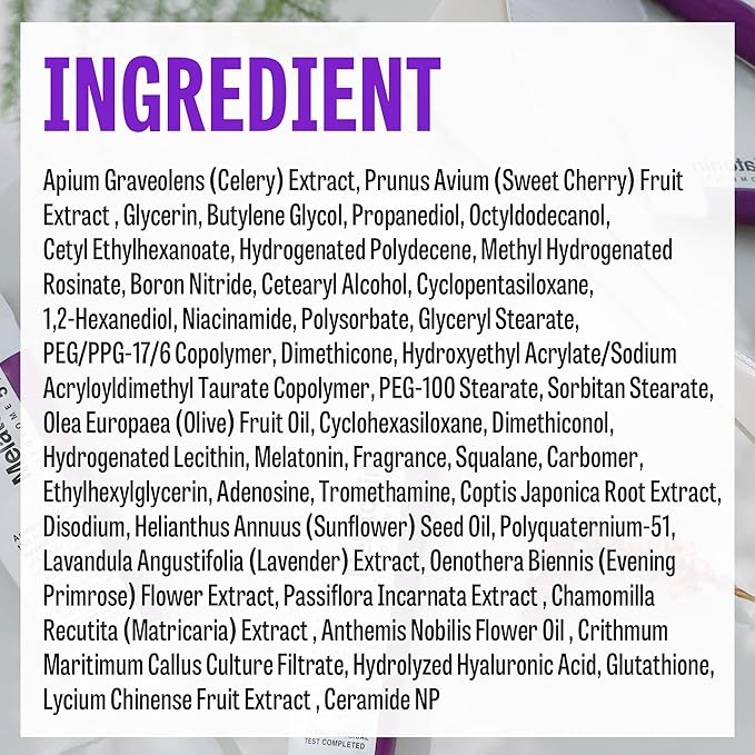 Time Return Melatonin Cream | Face Brightening Cream & Face Moisturizer for Dry Skin | Relaxing Face Cream for Women & Men | Melatonin Face Cream for Resilient Skin, 0.88 oz-Velvo Beauty