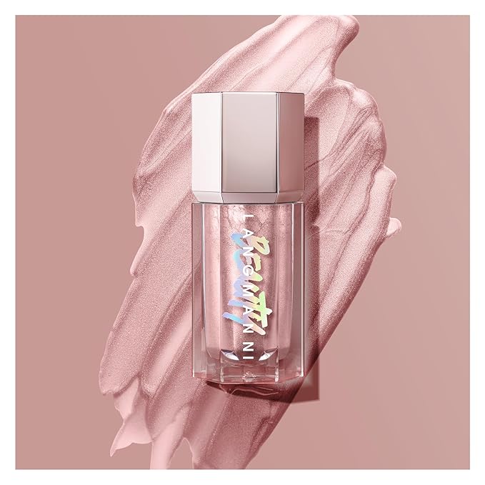 URQT Highly Pigmented Liquid Contour Highlighter - Built-in Sponge Tip Sculpted Complexion Wand Contour Non-Greasy Long Lasting Natural Weightless Buildable Highlighters Contour Contouring Bronzer (#01 ROSE QUARTZ)-Velvo Beauty