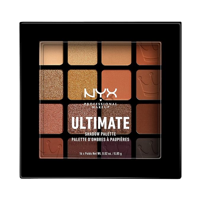 NYX PROFESSIONAL MAKEUP Ultimate Shadow Palette, Eyeshadow Palette - Ultimate Queen-Velvo Beauty