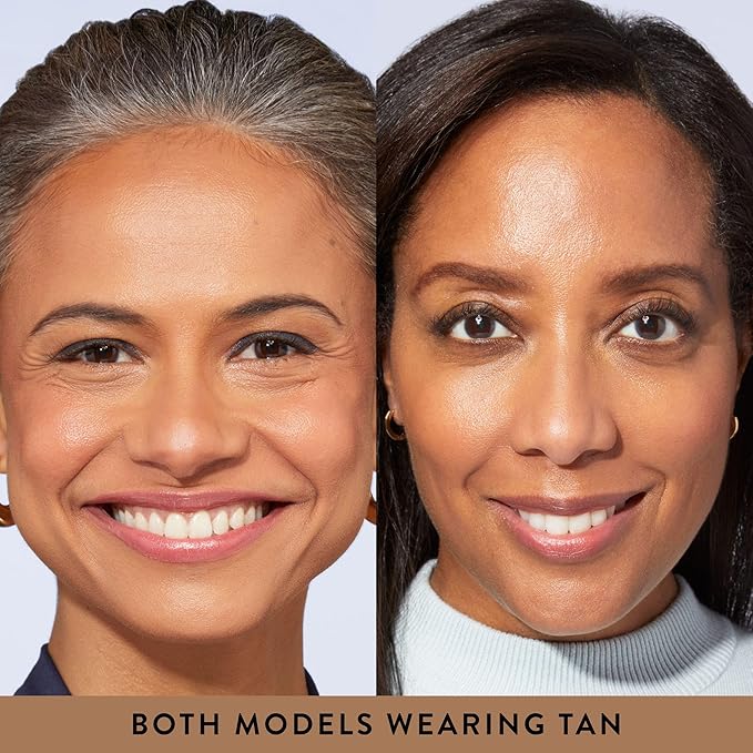 LAURA GELLER NEW YORK Award-Winning Baked Balance-n-Brighten Color Correcting Powder Foundation - Tan - Buildable Light to Medium Coverage - Demi-Matte Natural Finish-Velvo Beauty