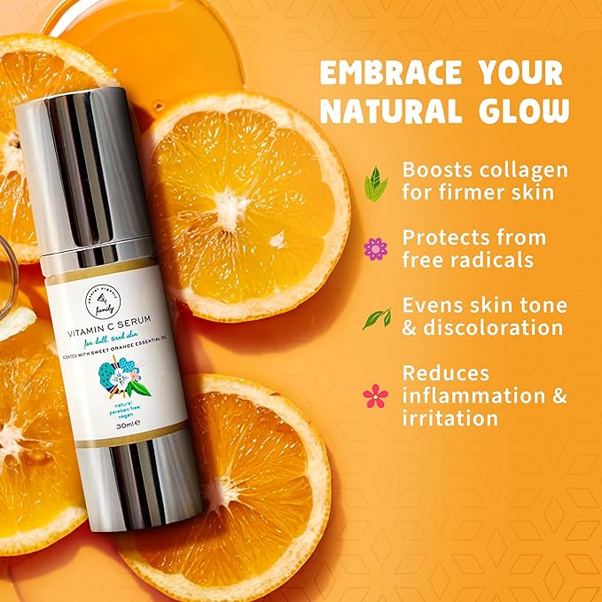 Vitamin C Serum for Face with Hyaluronic Acid, Aloe Vera, Retinol, and Vitamin E - Natural Skin Care for Beautiful and Healthy Skin - Helps Dull and Tired Skin and Fine Lines-Velvo Beauty