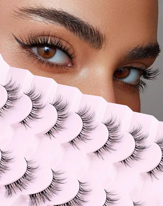 False Eyelashes Cat Eye Lashes Wispy Lashes Fake Lashes Natural Lashes Fake Eyelashes Natural Eyelashes Mink Lashes UP14-Velvo Beauty