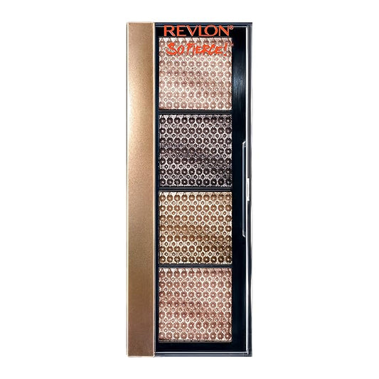 Revlon So Fierce Prismatic Eyeshadow Palette, Eye Makeup, Ultra Creamy Pigmented in Blendable Matte & Pearl Finishes, 961 That's A Dub, 0.21 oz-Velvo Beauty