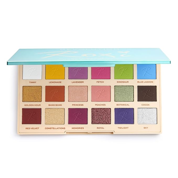 Makeup Revolution Eyeshadow Palette, x Roxxsaurus Colour Color Burst-Velvo Beauty