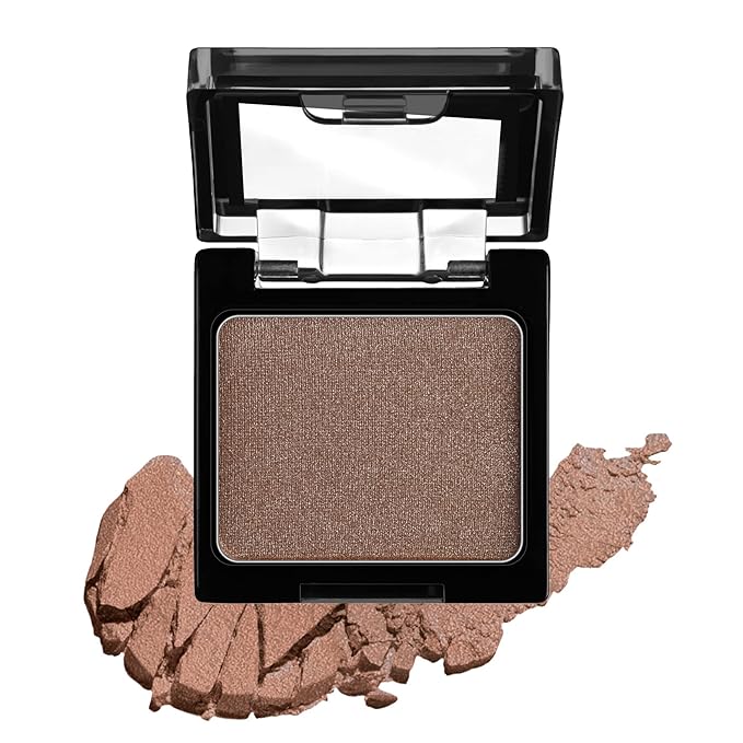 wet n wild Color Icon Satin Eyeshadow Single | High Pigment Long Lasting | Nutty (Pack of 2)-Velvo Beauty