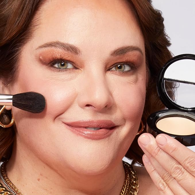 LAURA GELLER NEW YORK Baked Natural Glow Highlighter Radiance Enhancing Makeup, French Vanilla-Velvo Beauty