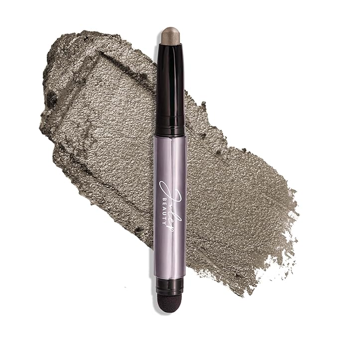 Julep Eyeshadow 101 Cream-to-Powder Waterproof Shadow Stick – Galaxy Grey Shimmer – Long-Lasting, Crease-Proof, Grey Gold Shimmer Cream Eyeshadow with Built-in Smudger-Velvo Beauty