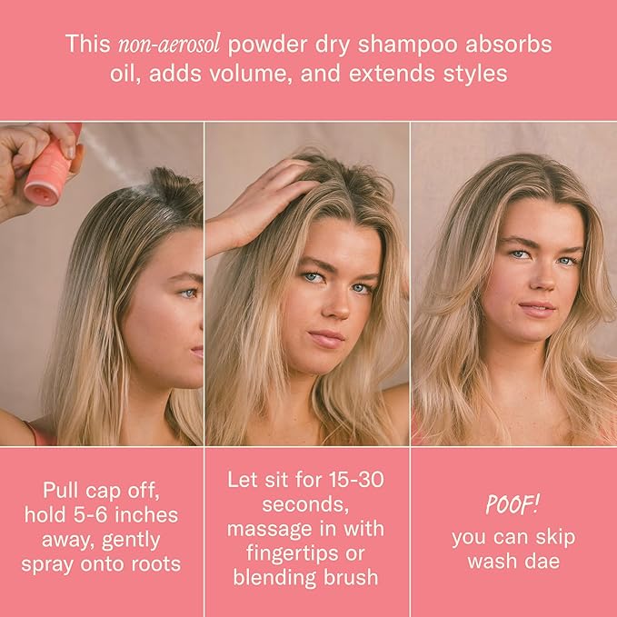 DAE Hair Fairy Duster Dry Shampoo Powder - Volumizing Non-Aerosal Natural Ingredients-Velvo Beauty