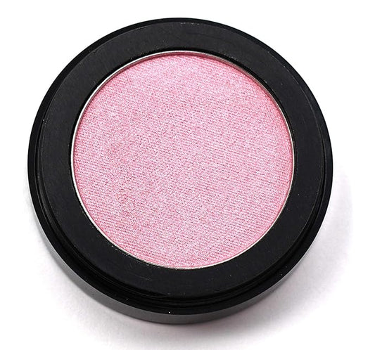 Pink Glow Satin Light Baby Pink Opal Sunkissed Shimmering Shimmer Pressed Powder Single Vegan Eyeshadow; Talc, Paraben & Cruelty Free-Velvo Beauty