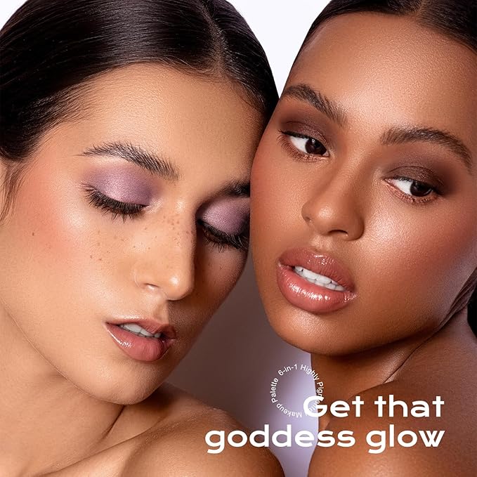 Color Nymph 6 Colors Eyeshadow Makeup Palette | 6-IN-1 Multi-Colored Shimmer & Matte Long-Lasting Travel Size Eye Shadow Make up Kit, Stacked Makeup Design Includes Eyeshadow Brush and Mirror-Velvo Beauty