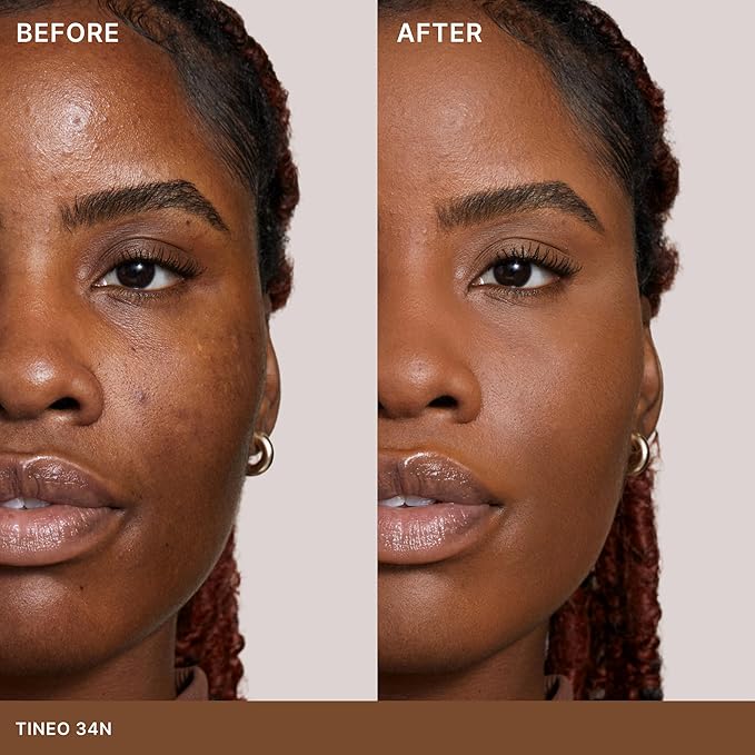 ILIA - Skin Rewind Complexion Stick - Foundation + Concealer + Skincare | Non-Toxic, Vegan, Cruelty-Free, Clean Makeup (34N - Tineo, 0.35 oz | 10 g)-Velvo Beauty