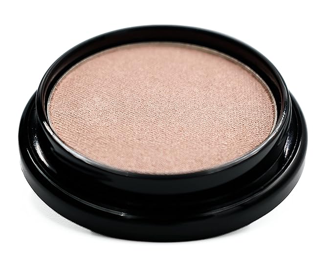Hugs and Kisses Shimmering Muted Baby Cool Toned Pink Satin Pressed Powder Single Vegan Eyeshadow; Talc, Paraben & Cruelty Free-Velvo Beauty