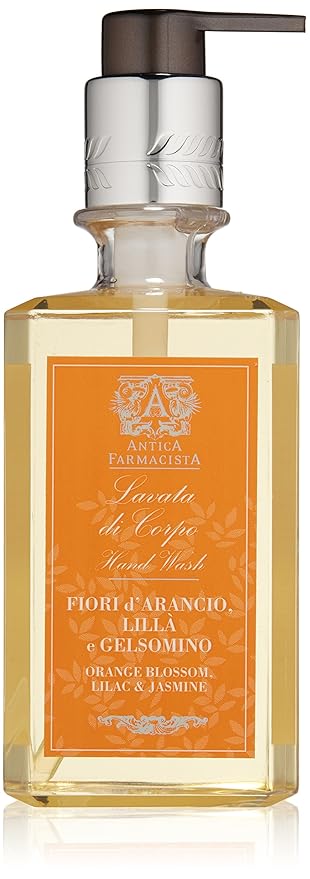 Antica Farmacista Hand Wash -Orange Blossom, Lilac & Jasmine, 10 Fl Oz (Pack of 1)-Velvo Beauty
