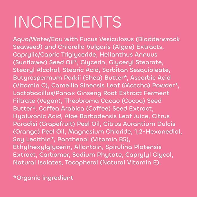 Seaweed Bath Co. Energize Body Cream - Grapefruit Orange | Hand and Body Lotion with Vitamin C, Hyaluronic Acid and Shea Butter | Invigorating Moisturizer For Dry Skin | 6 oz-Velvo Beauty