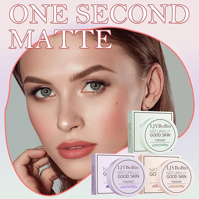 3PCS Loose Setting Powder Set,Lightweight Long Lasting Oil Control Loose Face Powder,Translucent Matte Drying Finishing Setting Powder for All Skin Types-Velvo Beauty