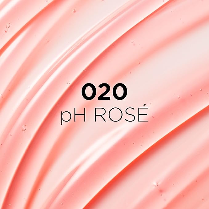 L'Oreal Paris Plump Ambition pH Hyaluron Lip Oil, Color Shifting Lip Tint with 24HR Hydration, Volumizing Shine and Lasting Color, 020 pH Rosé-Velvo Beauty