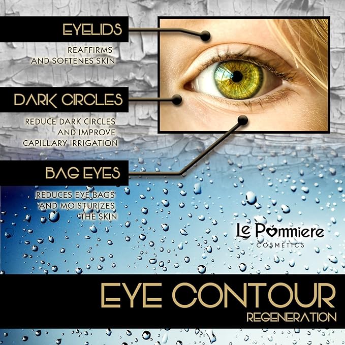 under eye cream 1.1 fl oz. Anti bags, dark circles and puffiness. Anti age, crow's feet. Vitamin E. eye contour anti wrinkle. Moisturizer for face and skin-Velvo Beauty